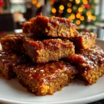 Beautiful homemade Gingerbread Protein Snacks on a white plate